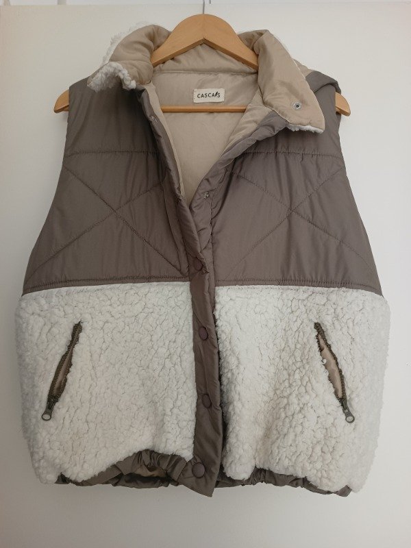 Producto - Chaleco verde abrigo Cascais