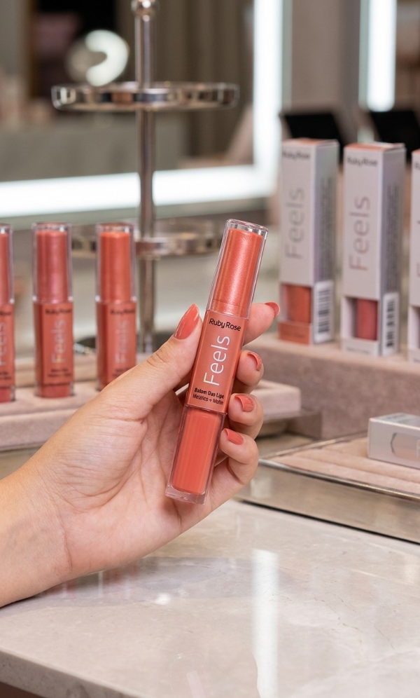 Producto - Labial Duo Lips Ruby Rose - Línea Feels #365