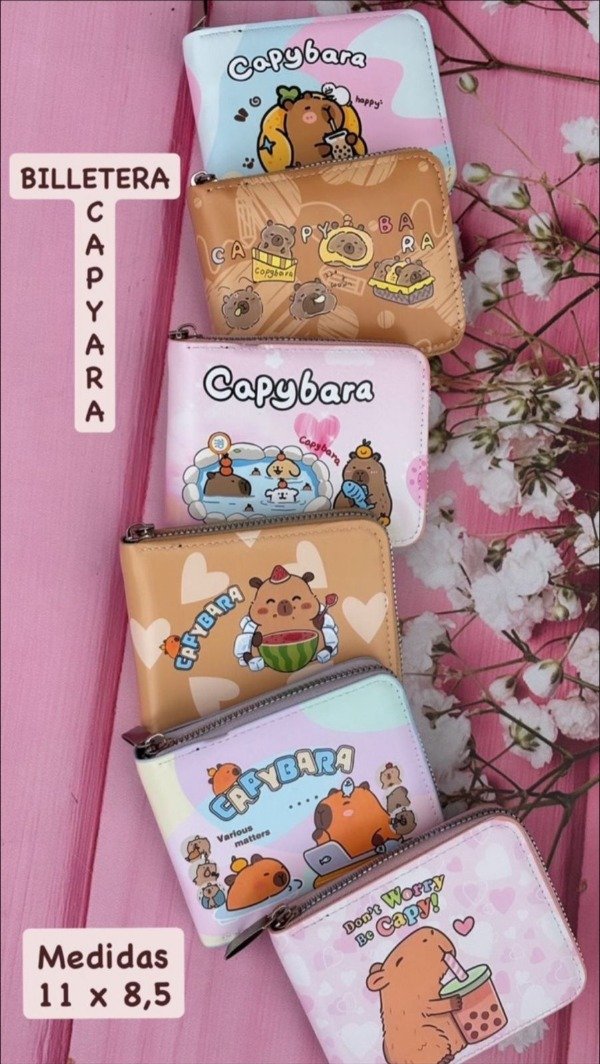 Producto - Billetera Capybarax12