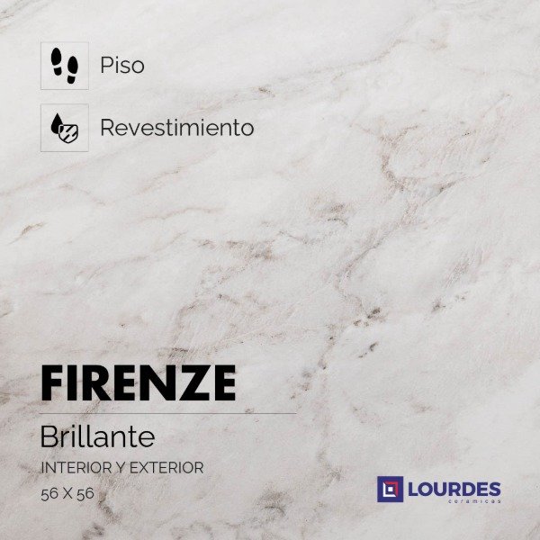 Producto - Firenze Brillante 56 x 56 Lourdes - 0