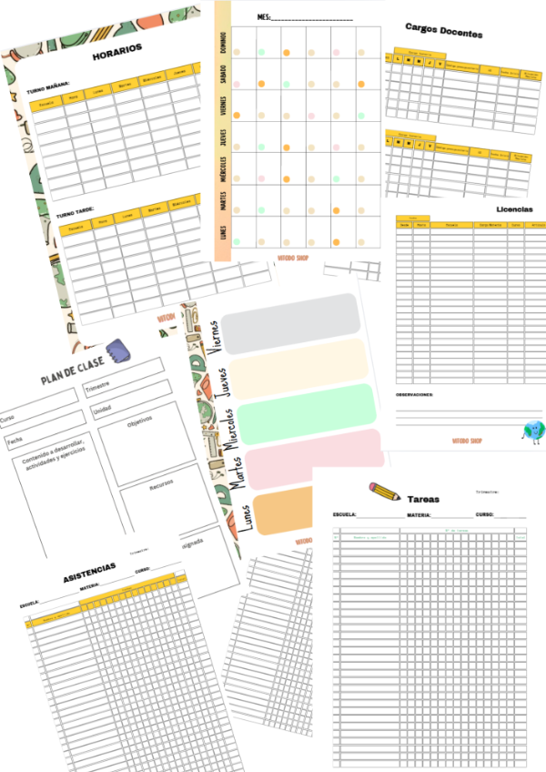 Producto - Repuesto Docente 50 Hojas