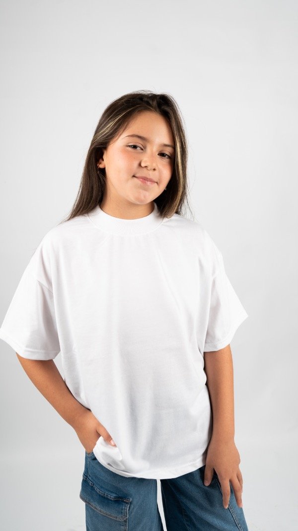 Producto - OVERSIZE NIÑO BLANCO