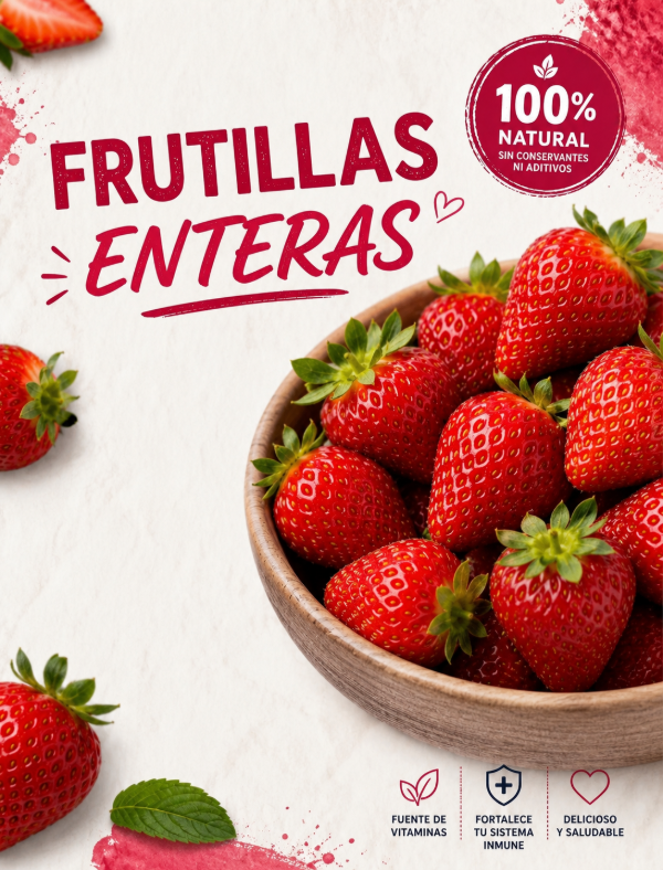 Producto - Frutillas congeladas 1kg