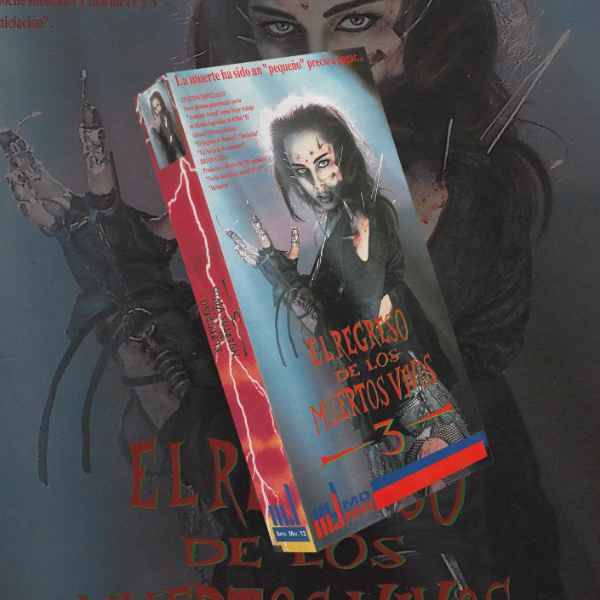 Producto - El Regreso de los Muertos Vivos III (1993) Caja repro