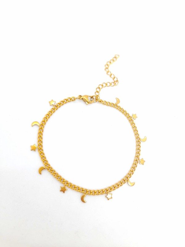 Producto - Pulsera con lunas y estrellas