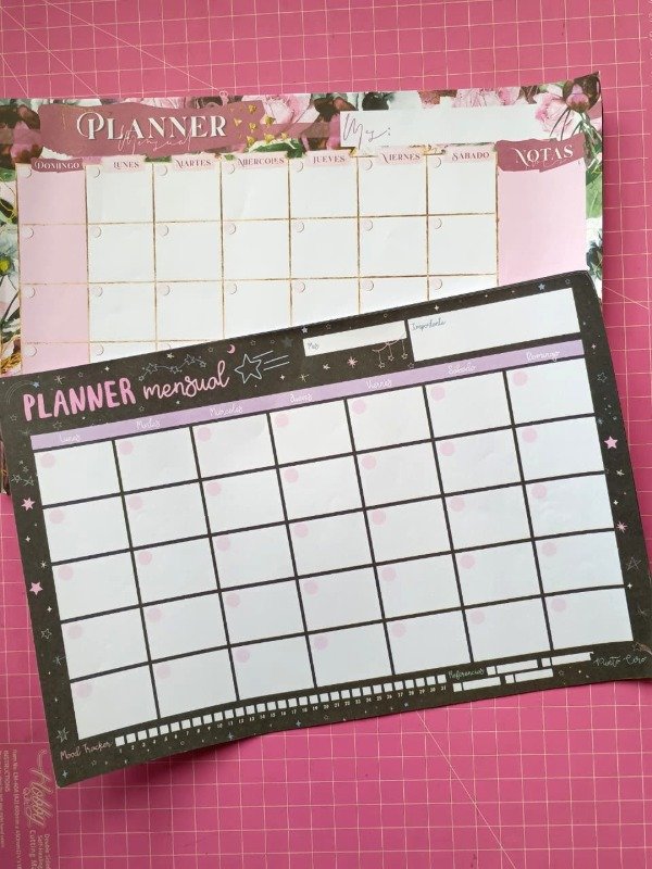 Producto - Planner mensual