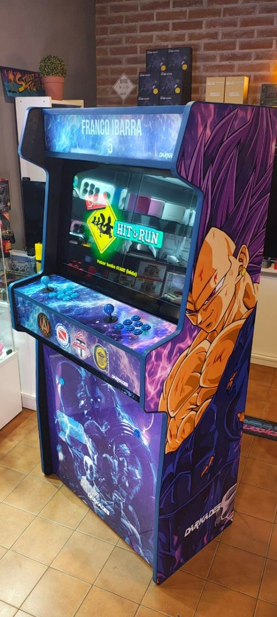 Producto - ARCADE PREMIUM PANTALLA 32'' - SISTEMA DARK-STATION PLUS CON PS2, PS3, SWITCH