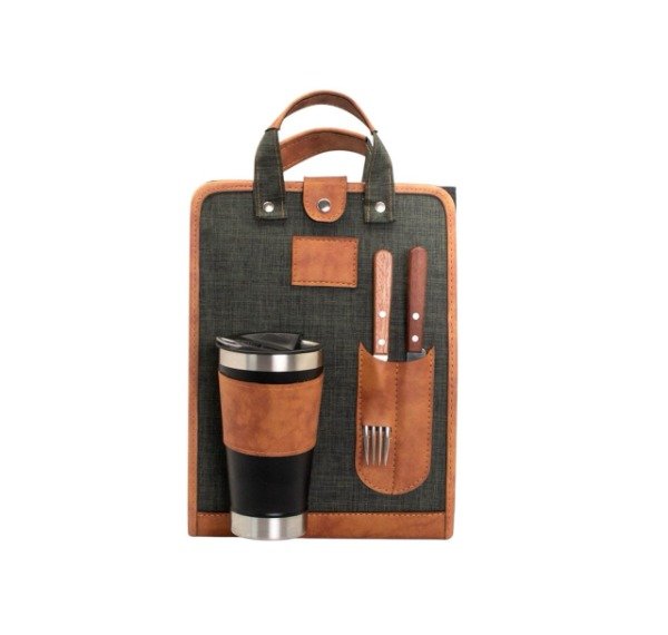 Producto - PORTA TABLITA ASADO X1 LUXE CORDURA VERDE