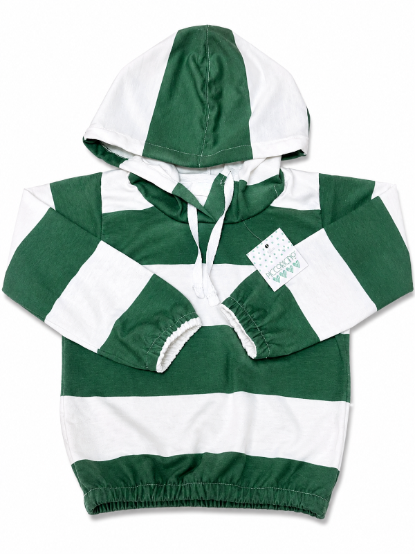 Producto - Buzo jersey liviano rayas verdes