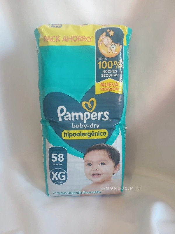 Producto - PAMPERS BABY DRY XG