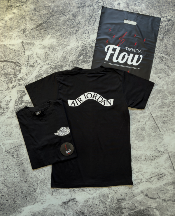 Producto - Remera Jordan CRYSTAL Negra