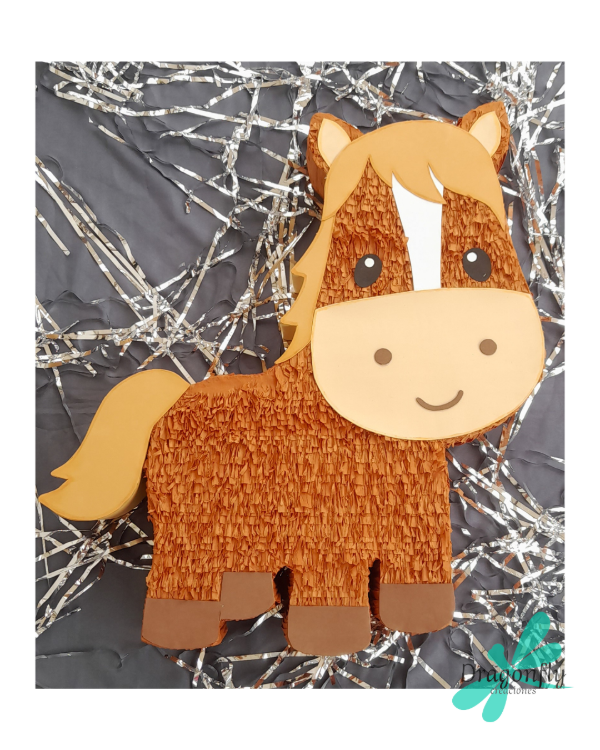 Producto - Piñata "Caballo de la granja"