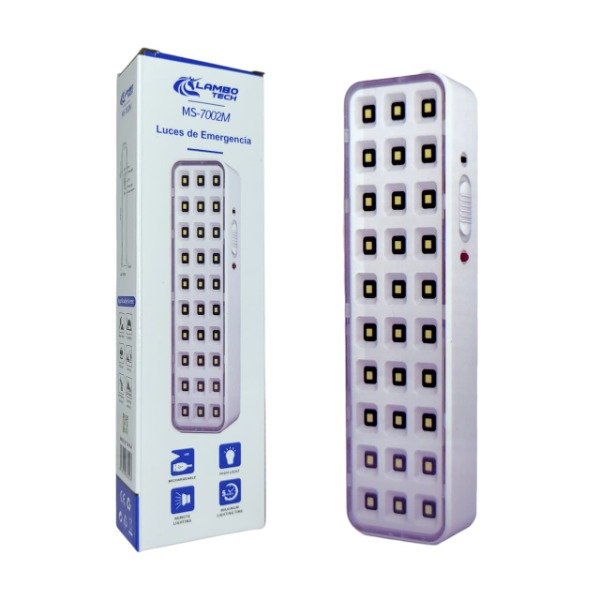 Producto - Luz de emergencia 30 leds recargable