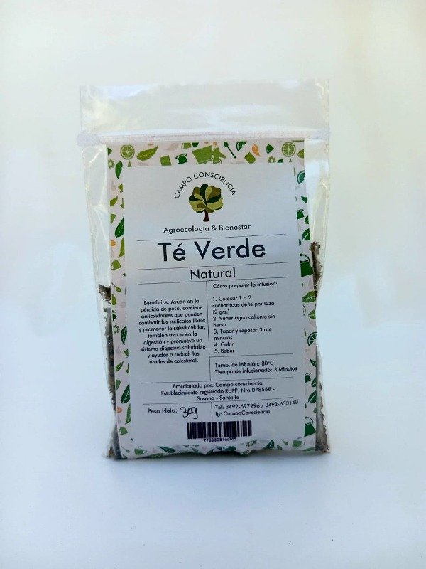 Producto - Te verde 30grs