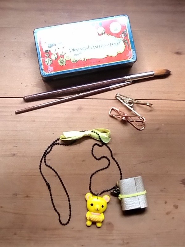 Producto - Collar con mini bitácora journal o acuarela - 9