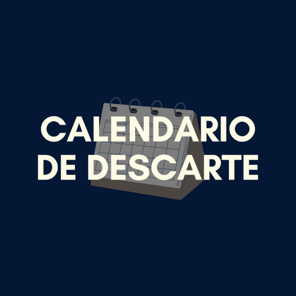 Producto - Calendario de descarte