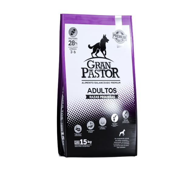 Producto - Gran Pastor perros adultos razas pequeñas 15 Kg