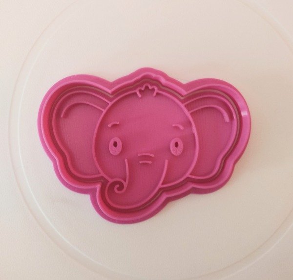 Producto - Elefante cabeza cortante con estampador