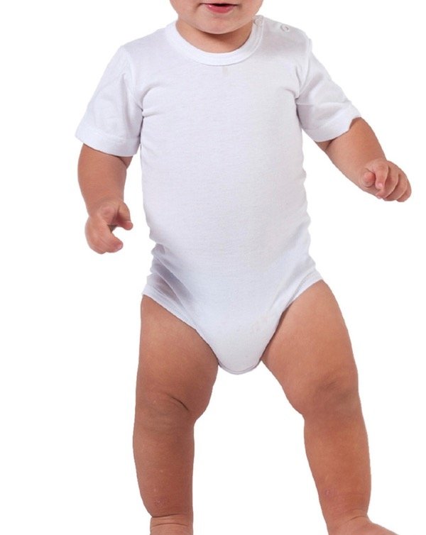 Producto - BODYS ALGODÓN LISOS MANGA CORTS BEBÉ/A