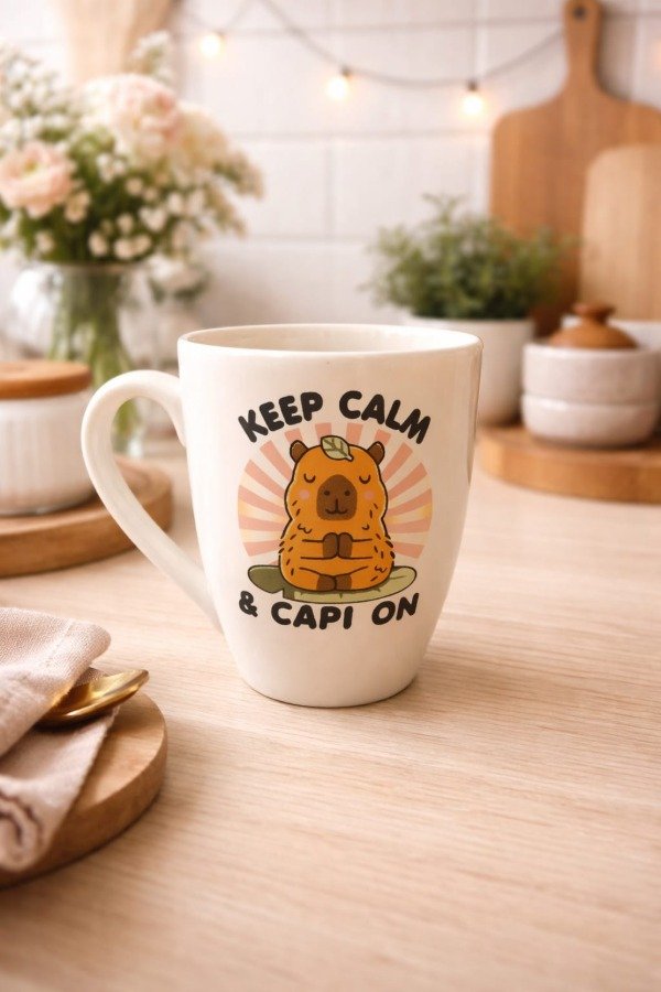 Producto - Taza Ceramica Capibara
