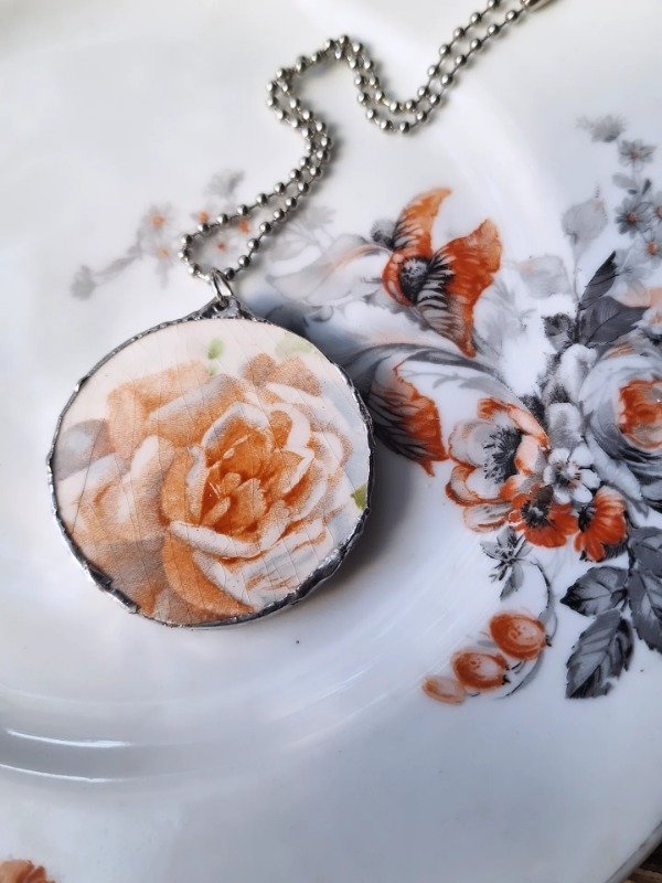 Producto - Dije grande flor Sebring U.S.A - 0