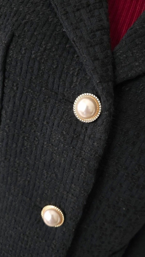 Producto - Chaqueta Noire Chanel! IMPORTADA NUEVA - 2