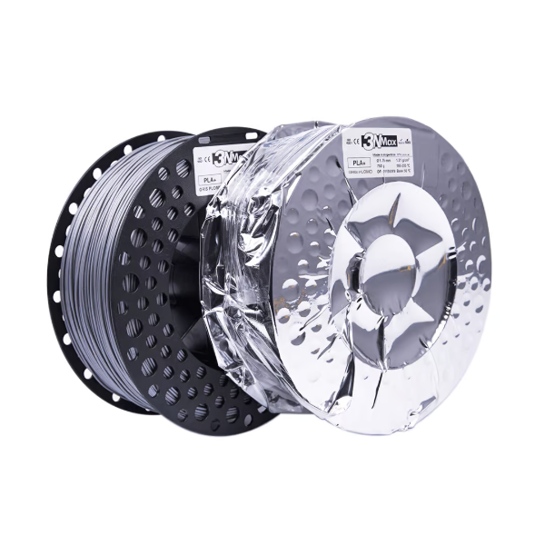 Producto - PLA+ Gris Plomo 1.75 mm 750g - 3NMAX