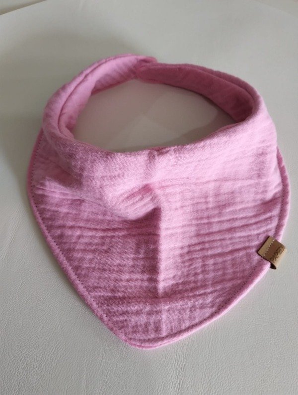 Producto - Babero Muselina Fucsia