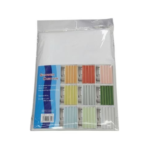Producto - CORTINA DE BAÑO 1,8X1,8M PEVA 47562