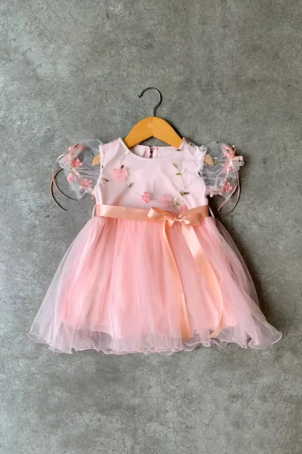 Producto - Vestido Margot salmon kids