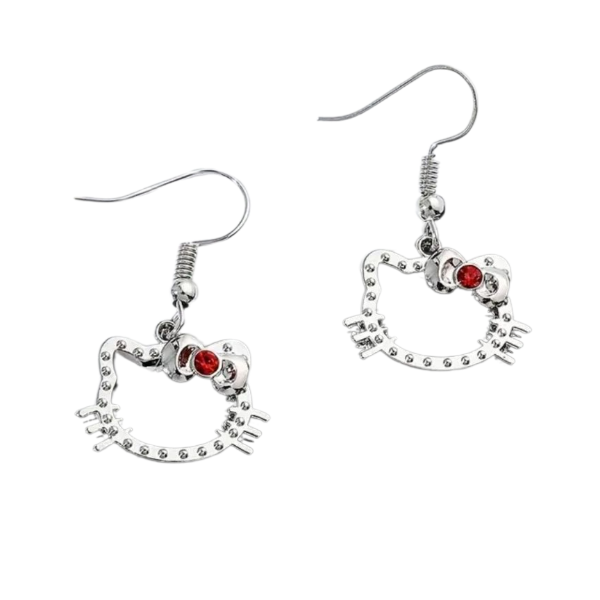 Producto - aros HELLO KITTY redstrass