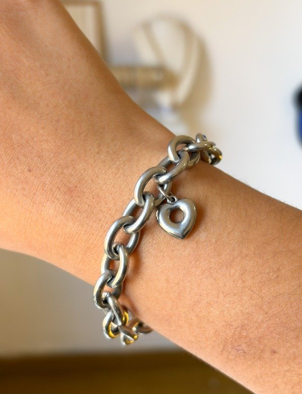 Producto - PULSERA GRUESA CORAZÓN
