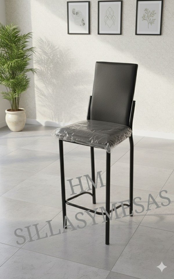 Producto - Banqueta Sevilla TAPIZADO PREMIUM y caño pintado