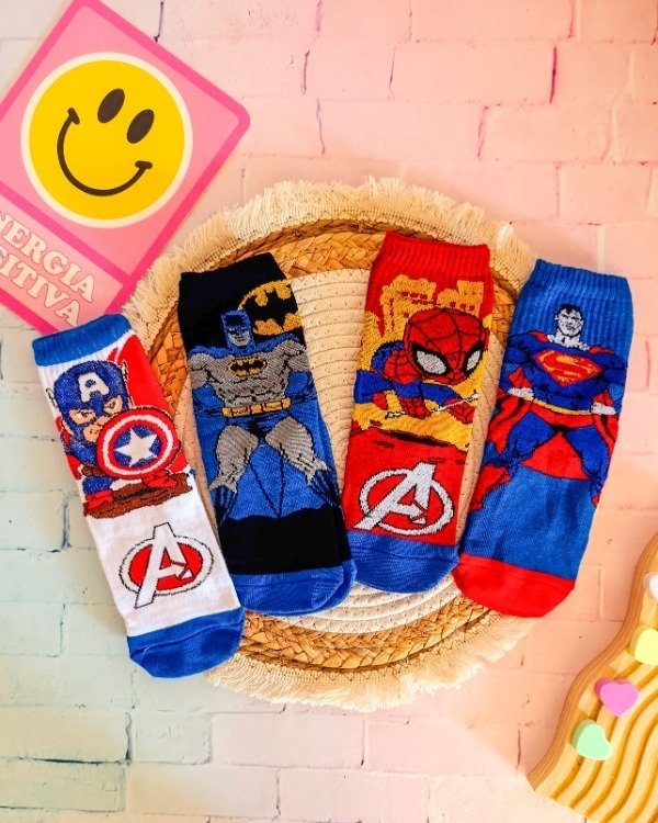 Producto - PACK MEDIAS INFANTILES MARVEL X 3