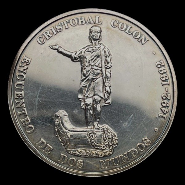 Producto - Venezuela (1991) 1100 Bolivares de Plata "Cristobal Colon" - 27 g