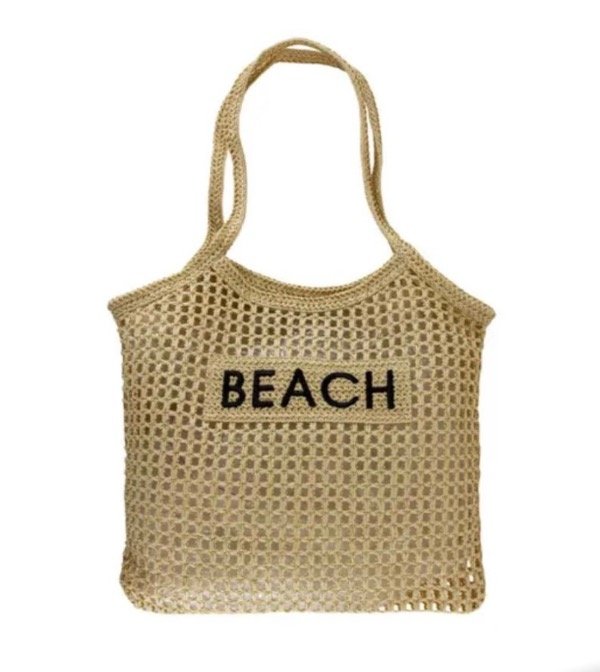 Producto - Bolso Rafia calada Beach