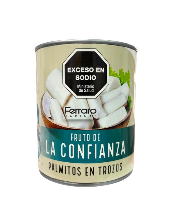 Producto - Palmitos trozados fruto de la confianza