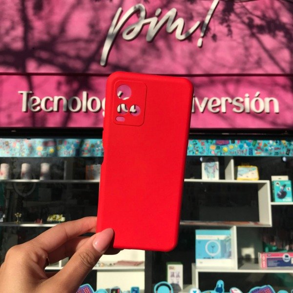 Producto - Vivo Y21s Silicone Case Roja