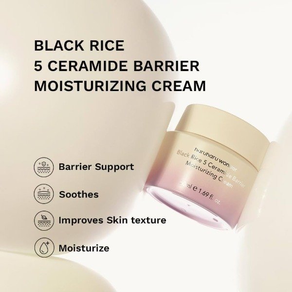 Producto - haruharu wonder Black Rice 5 Ceramide Barrier Moisturizing Cream 50ml - 2