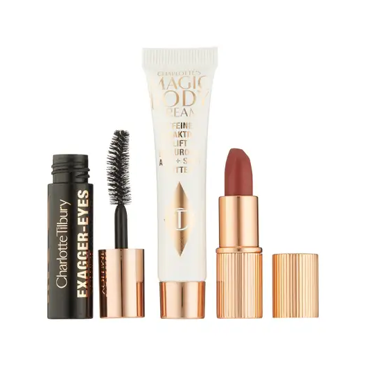 Producto - CHARLOTTE TILBURY - MASCARA + MAGIC BODY CREAM + MATTE REVOLUCION LIPSTICK