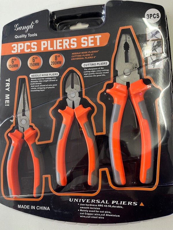 Producto - SET 3 pinzas