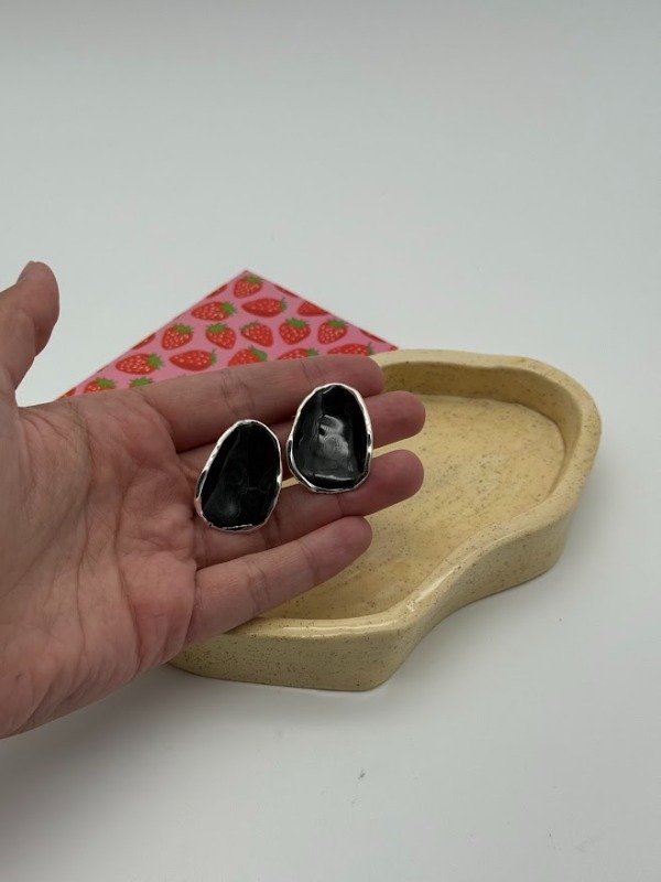 Producto - Aros Micaela negros