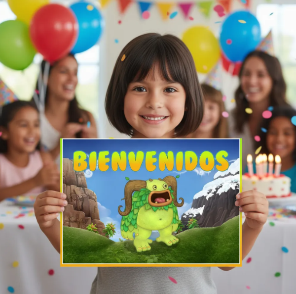 Producto - Kit Imprimible My Singing Monsters Deco Y Candy Editable