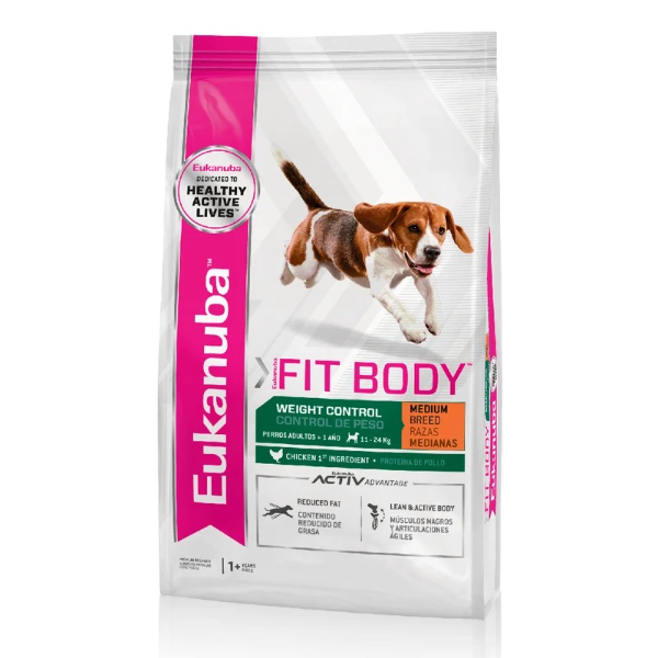 Producto - EUKANUBA FITBODY C.Peso Med x 15 KG
