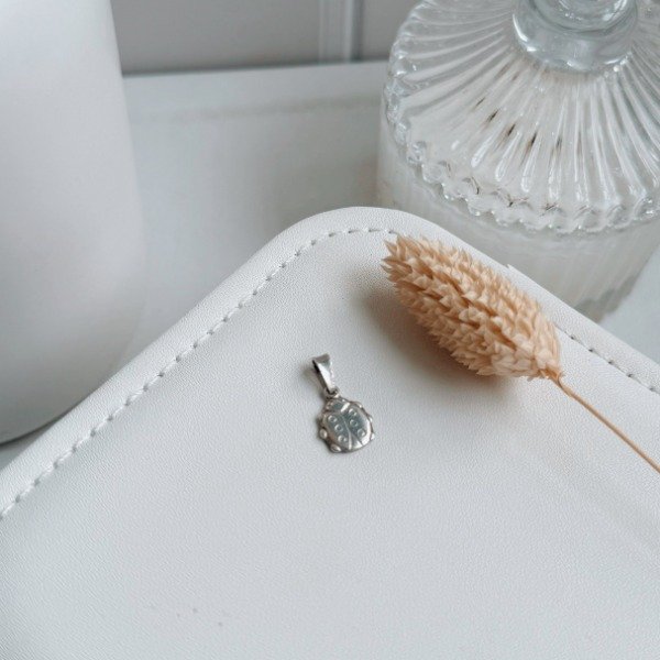 Producto - Dije Catita De San Antonio Lisa Plata 925