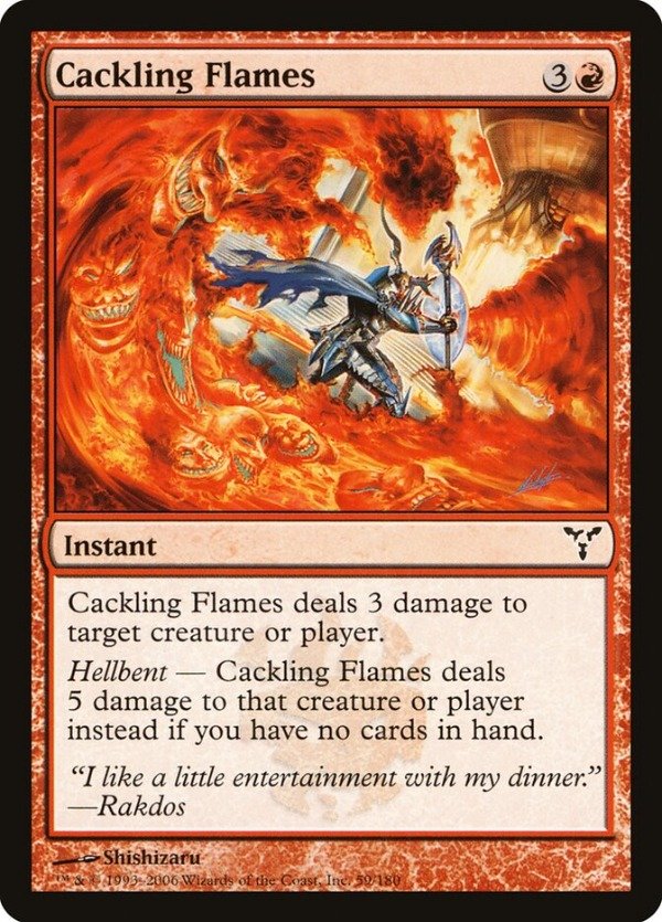 Producto - Cackling Flames #59  Dissension