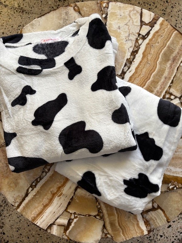 Producto - Pijama polar vaca