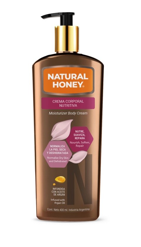 Producto - Crema corporal nutritiva con aceite de argan y perfumada