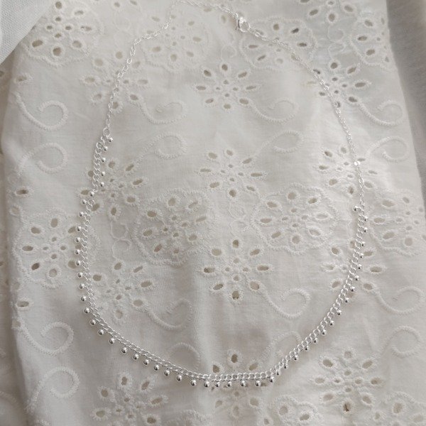 Producto - COLLAR AB CON BOLITAS COLGANTES - 1