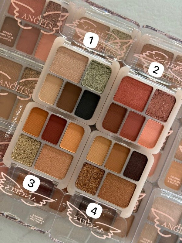 Producto - PALETA DE SOMBRAS CINCO COLORES - 4ANGELS - 1